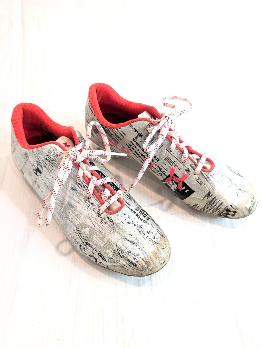 Under Armour Spotlight 25th Anniversary Football Cleats Size 9 Men's